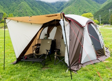 キャンプスペースの写真